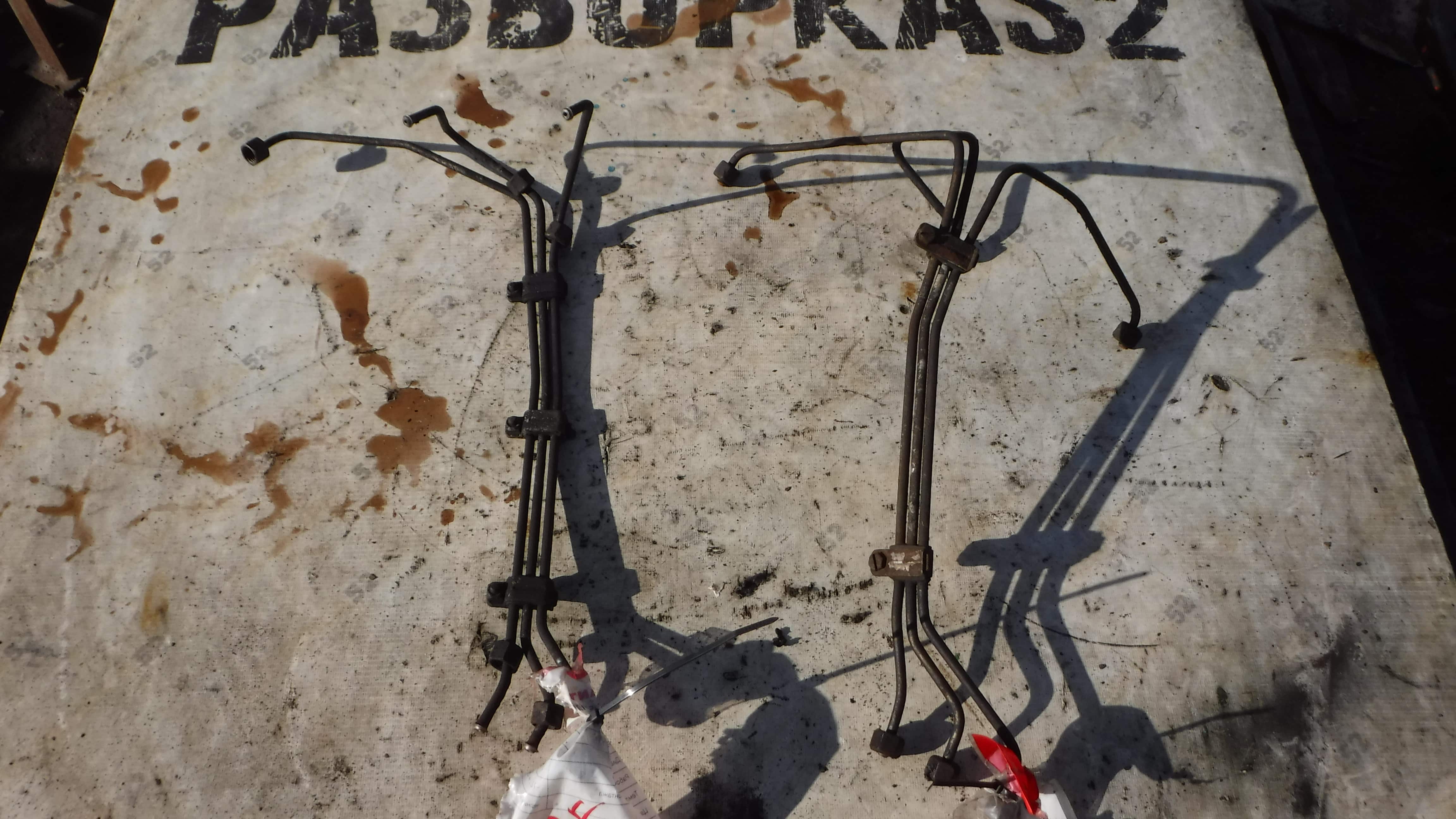 Трубки топливные 2 по 3 Даф DAF 95 ATI 1995 1262417 1262418